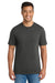 Port & Company PC330 Mens Short Sleeve Crewneck T-Shirt Coal Grey Model Front