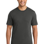 Port & Company Mens Short Sleeve Crewneck T-Shirt - Coal Grey