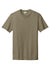 Port & Company PC330 Mens Short Sleeve Crewneck T-Shirt Heather Coyote Brown Flat Front