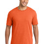 Port & Company Mens Short Sleeve Crewneck T-Shirt - Heather Deep Orange
