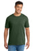 Port & Company PC330 Mens Short Sleeve Crewneck T-Shirt Heather Forest Green Model Front