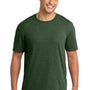 Port & Company Mens Short Sleeve Crewneck T-Shirt - Heather Forest Green