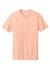 Port & Company PC330 Mens Short Sleeve Crewneck T-Shirt Heather Dusty Peach Flat Front