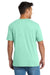 Port & Company PC330 Mens Short Sleeve Crewneck T-Shirt Heather Jadeite Green Model Back