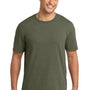 Port & Company Mens Short Sleeve Crewneck T-Shirt - Heather Military Green