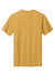 Port & Company PC330 Mens Short Sleeve Crewneck T-Shirt Heather Ochre Yellow Flat Back