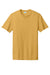 Port & Company PC330 Mens Short Sleeve Crewneck T-Shirt Heather Ochre Yellow Flat Front