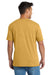 Port & Company PC330 Mens Short Sleeve Crewneck T-Shirt Heather Ochre Yellow Model Back