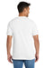 Port & Company PC330 Mens Short Sleeve Crewneck T-Shirt White Model Back