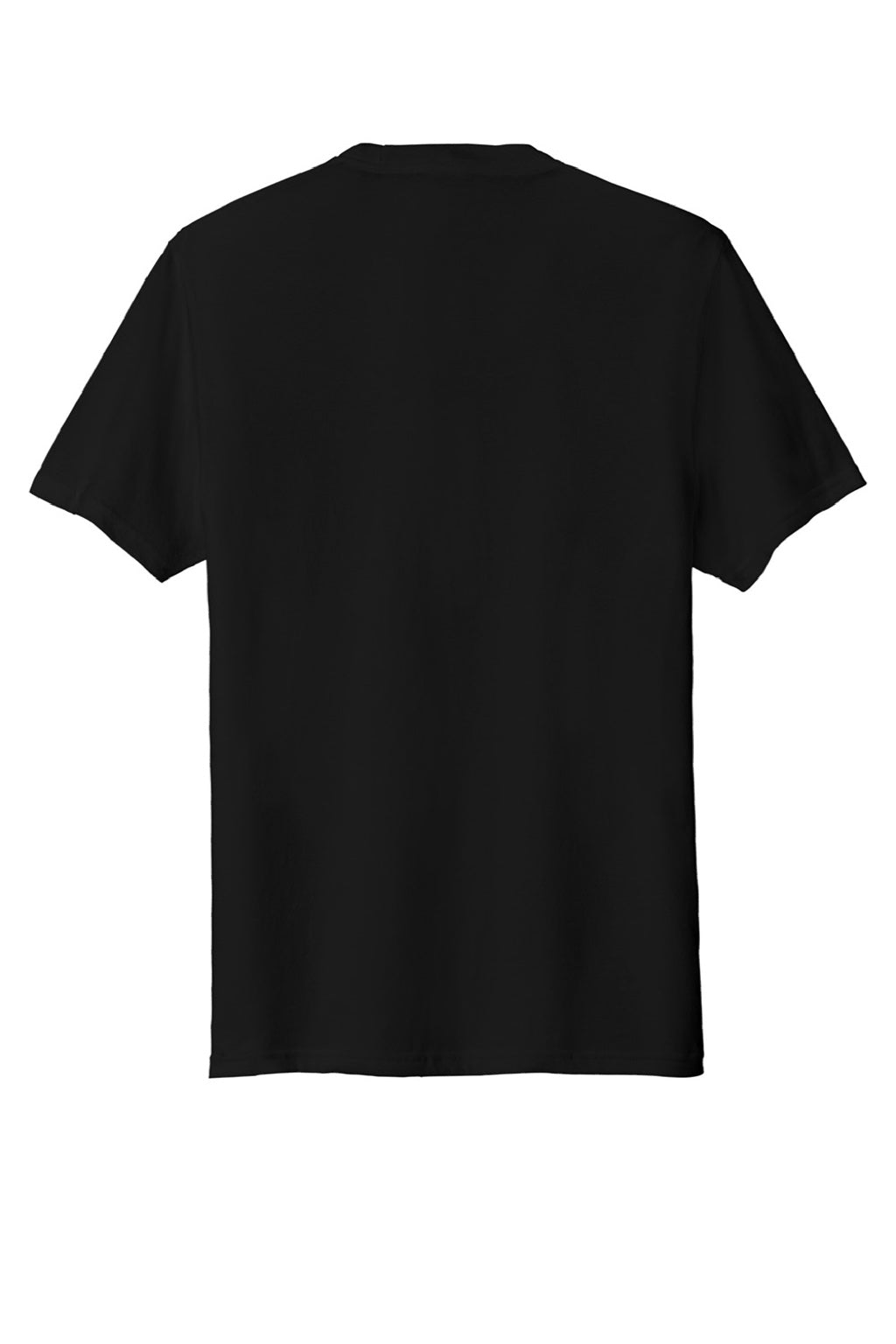 Port & Company PC330 Mens Short Sleeve Crewneck T-Shirt Black Flat Back