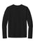 Port & Company PC380LS Mens Dry Zone Performance Moisture Wicking Long Sleeve Crewneck T-Shirt Jet Black Flat Back