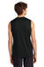 Port & Company PC380SL Mens DryZone Moisture Wicking Performance Tank Top Jet Black Model Back