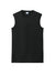Port & Company PC380SL Mens DryZone Moisture Wicking Performance Tank Top Jet Black Flat Front