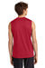 Port & Company PC380SL Mens DryZone Moisture Wicking Performance Tank Top Red Model Back