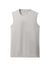 Port & Company PC380SL Mens DryZone Moisture Wicking Performance Tank Top Silver Grey Flat Front
