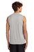 Port & Company PC380SL Mens DryZone Moisture Wicking Performance Tank Top Silver Grey Model Back