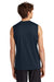 Port & Company PC380SL Mens DryZone Moisture Wicking Performance Tank Top True Navy Blue Model Back