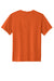 Port & Company PC380Y Youth Dry Zone Performance Moisture Wicking Short Sleeve Crewneck T-Shirt Deep Orange Flat Back