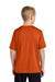 Port & Company PC380Y Youth Dry Zone Performance Moisture Wicking Short Sleeve Crewneck T-Shirt Deep Orange Model Back