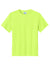 Port & Company PC380Y Youth Dry Zone Performance Moisture Wicking Short Sleeve Crewneck T-Shirt Neon Yellow Flat Front