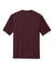 Port & Company PC380 Mens Dry Zone Performance Moisture Wicking Short Sleeve Crewneck T-Shirt Athletic Maroon Flat Back