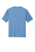 Port & Company PC380 Mens Dry Zone Performance Moisture Wicking Short Sleeve Crewneck T-Shirt Carolina Blue Flat Back