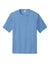 Port & Company PC380 Mens Dry Zone Performance Moisture Wicking Short Sleeve Crewneck T-Shirt Carolina Blue Flat Front
