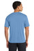 Port & Company PC380 Mens Dry Zone Performance Moisture Wicking Short Sleeve Crewneck T-Shirt Carolina Blue Model Back