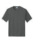 Port & Company PC380 Mens Dry Zone Performance Moisture Wicking Short Sleeve Crewneck T-Shirt Charcoal Grey Flat Front