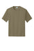 Port & Company PC380 Mens Dry Zone Performance Moisture Wicking Short Sleeve Crewneck T-Shirt Coyote Brown Flat Front
