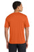 Port & Company PC380 Mens Dry Zone Performance Moisture Wicking Short Sleeve Crewneck T-Shirt Deep Orange Model Back