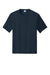 Port & Company PC380 Mens Dry Zone Performance Moisture Wicking Short Sleeve Crewneck T-Shirt Deep Navy Blue Flat Front