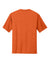 Port & Company PC380 Mens Dry Zone Performance Moisture Wicking Short Sleeve Crewneck T-Shirt Deep Orange Flat Back