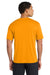Port & Company PC380 Mens Dry Zone Performance Moisture Wicking Short Sleeve Crewneck T-Shirt Gold Model Back