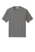Port & Company PC380 Mens Dry Zone Performance Moisture Wicking Short Sleeve Crewneck T-Shirt Concrete Grey Flat Front