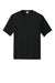 Port & Company PC380 Mens Dry Zone Performance Moisture Wicking Short Sleeve Crewneck T-Shirt Jet Black Flat Front