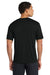 Port & Company PC380 Mens Dry Zone Performance Moisture Wicking Short Sleeve Crewneck T-Shirt Jet Black Model Back