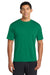 Port & Company PC380 Mens Dry Zone Performance Moisture Wicking Short Sleeve Crewneck T-Shirt Kelly Green Model Front