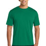 Port & Company Mens Dry Zone Performance Moisture Wicking Short Sleeve Crewneck T-Shirt - Kelly Green