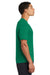 Port & Company PC380 Mens Dry Zone Performance Moisture Wicking Short Sleeve Crewneck T-Shirt Kelly Green Model Side
