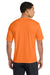 Port & Company PC380 Mens Dry Zone Performance Moisture Wicking Short Sleeve Crewneck T-Shirt Neon Orange Model Back