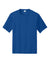 Port & Company PC380 Mens Dry Zone Performance Moisture Wicking Short Sleeve Crewneck T-Shirt True Royal Blue Flat Front