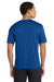 Port & Company PC380 Mens Dry Zone Performance Moisture Wicking Short Sleeve Crewneck T-Shirt True Royal Blue Model Back