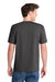 Port & Company PC381 Mens Dry Zone Performance Moisture Wicking Short Sleeve Crewneck T-Shirt Charcoal Grey Model Back