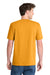 Port & Company PC381 Mens Dry Zone Performance Moisture Wicking Short Sleeve Crewneck T-Shirt Gold Model Back