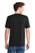 Port & Company PC381 Mens Dry Zone Performance Moisture Wicking Short Sleeve Crewneck T-Shirt Jet Black Model Back