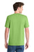 Port & Company PC381 Mens Dry Zone Performance Moisture Wicking Short Sleeve Crewneck T-Shirt Lime Green Model Back