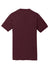 Port & Company PC381 Mens Dry Zone Performance Moisture Wicking Short Sleeve Crewneck T-Shirt Athletic Maroon Flat Back
