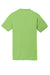 Port & Company PC381 Mens Dry Zone Performance Moisture Wicking Short Sleeve Crewneck T-Shirt Lime Green Flat Back