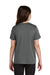 Port & Company PC390Y Youth Heather Performance Short Sleeve Crewneck T-Shirt Heather Metal Grey Model Back